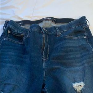 TORRID sky high skinny jeans